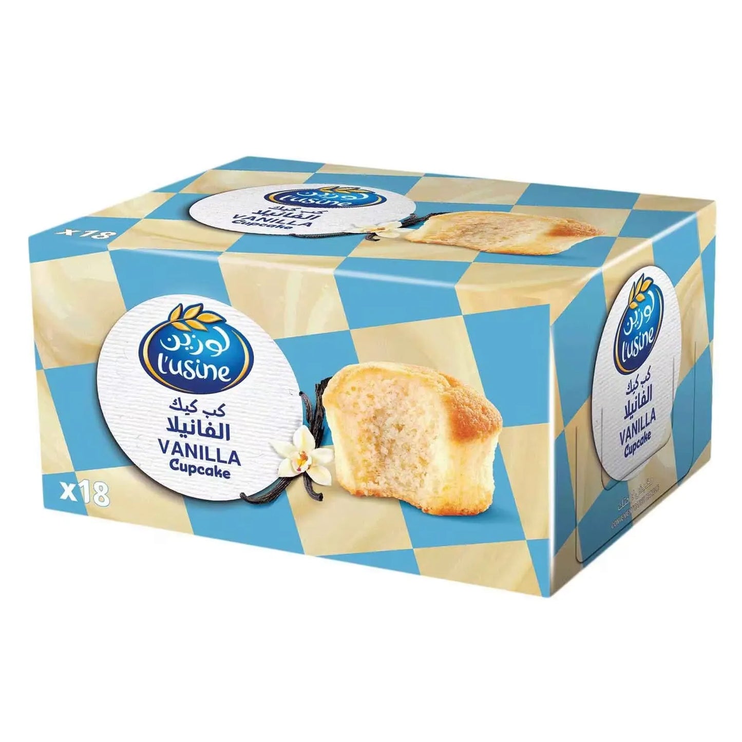 لوزين كب كيك فانيليا 540 جرام
