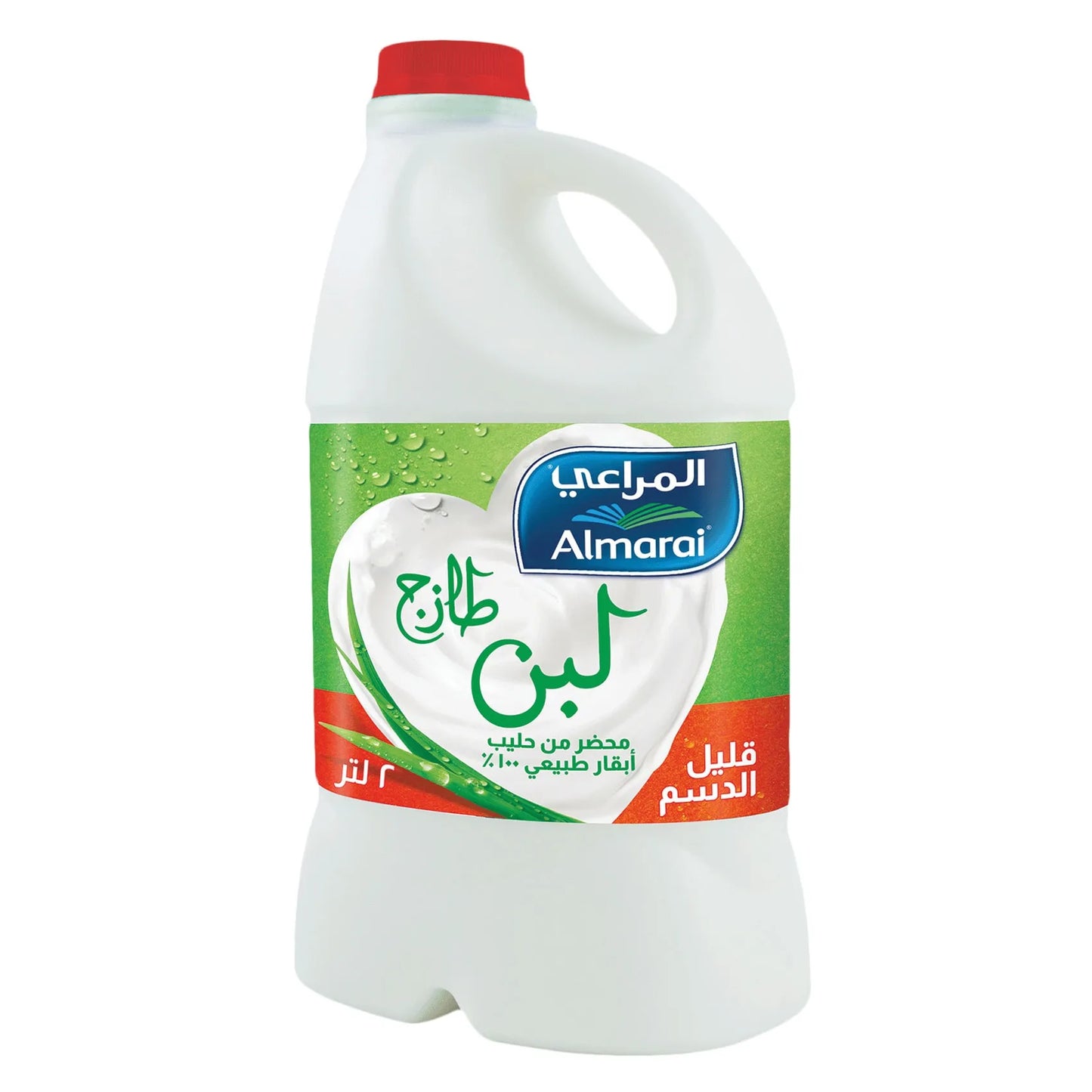 لبن اللوز المنخفض الدسم 2 لتر