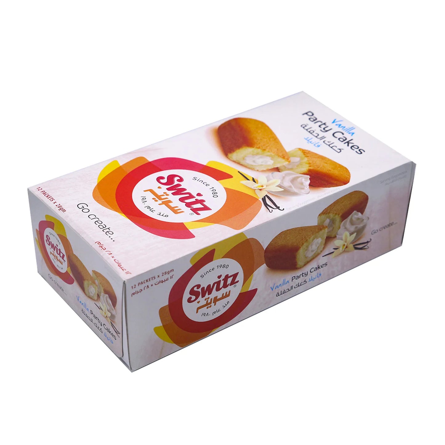 Switz Vanilla Party Cake 28g ×12