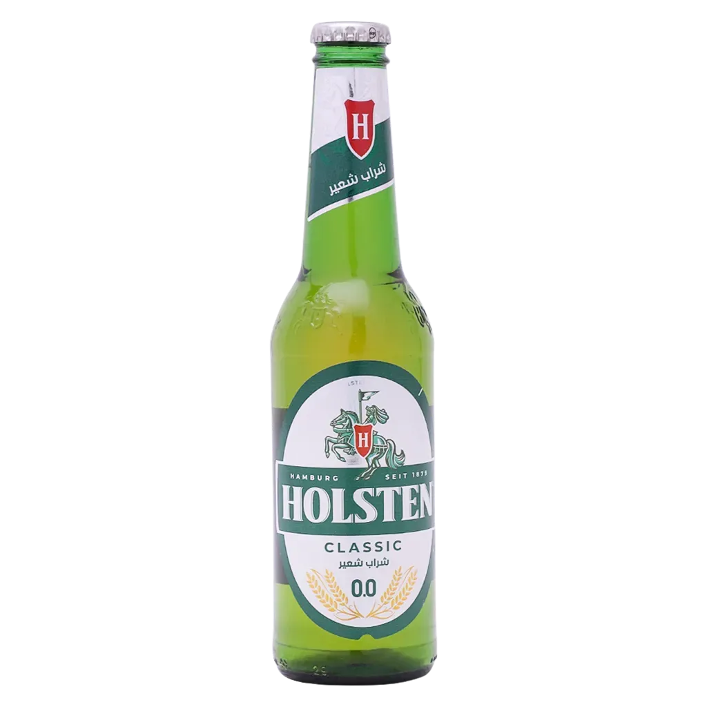 هولستن شراب شعير سادة زجاج 330 مل