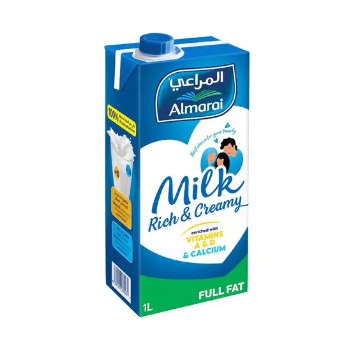 Almarai UHT Rich & Creamy Milk Full Fat Milk 1L
