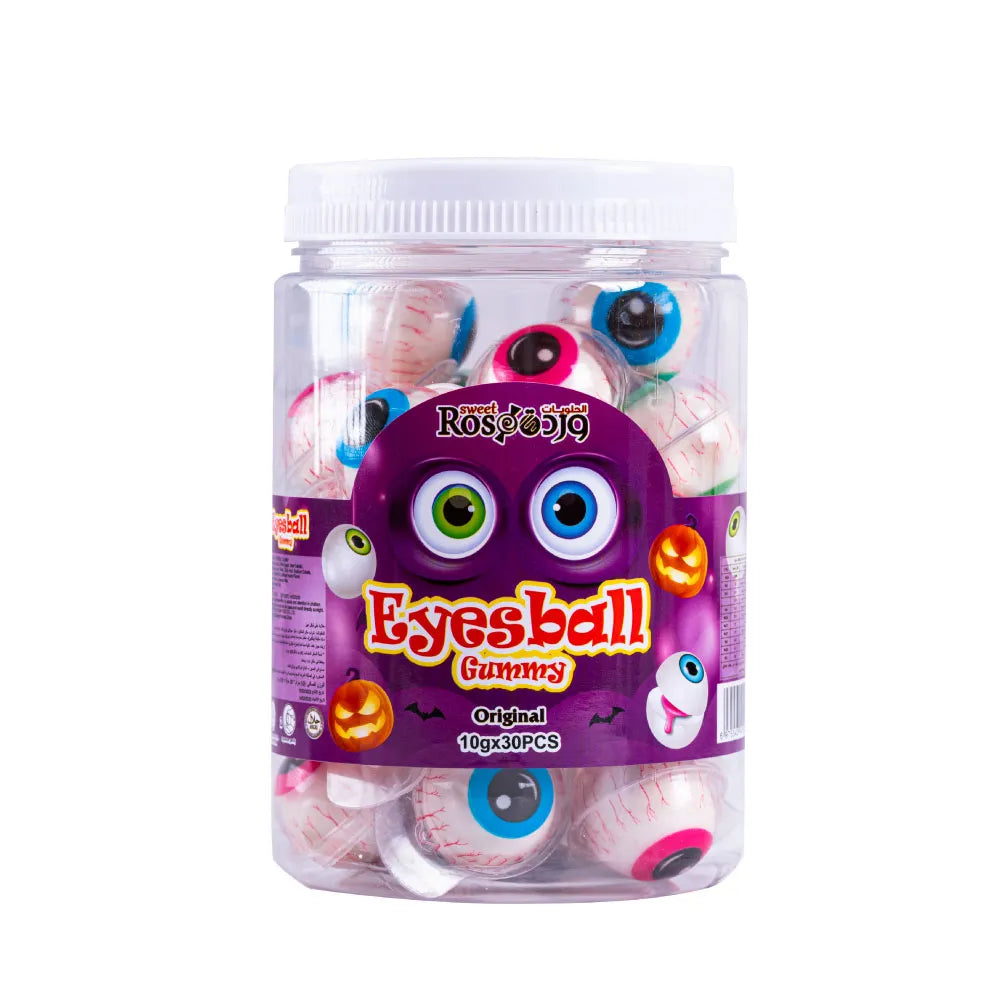 ي جمي بال حلاوة مضغ على شكل عين - 30 حبة