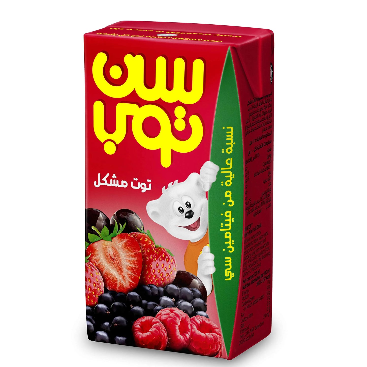 عصير سن توب توت مشكل 250مل