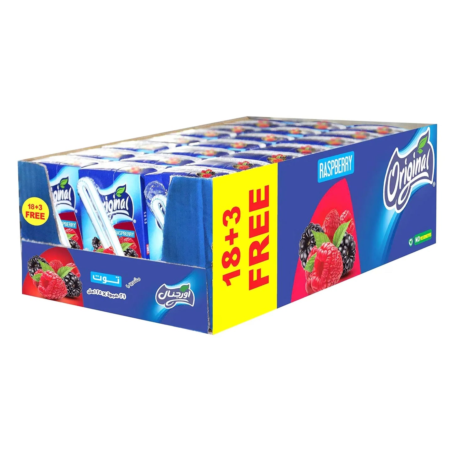 ورجينال توت بري 250 مل × 18 +3 مجانًا