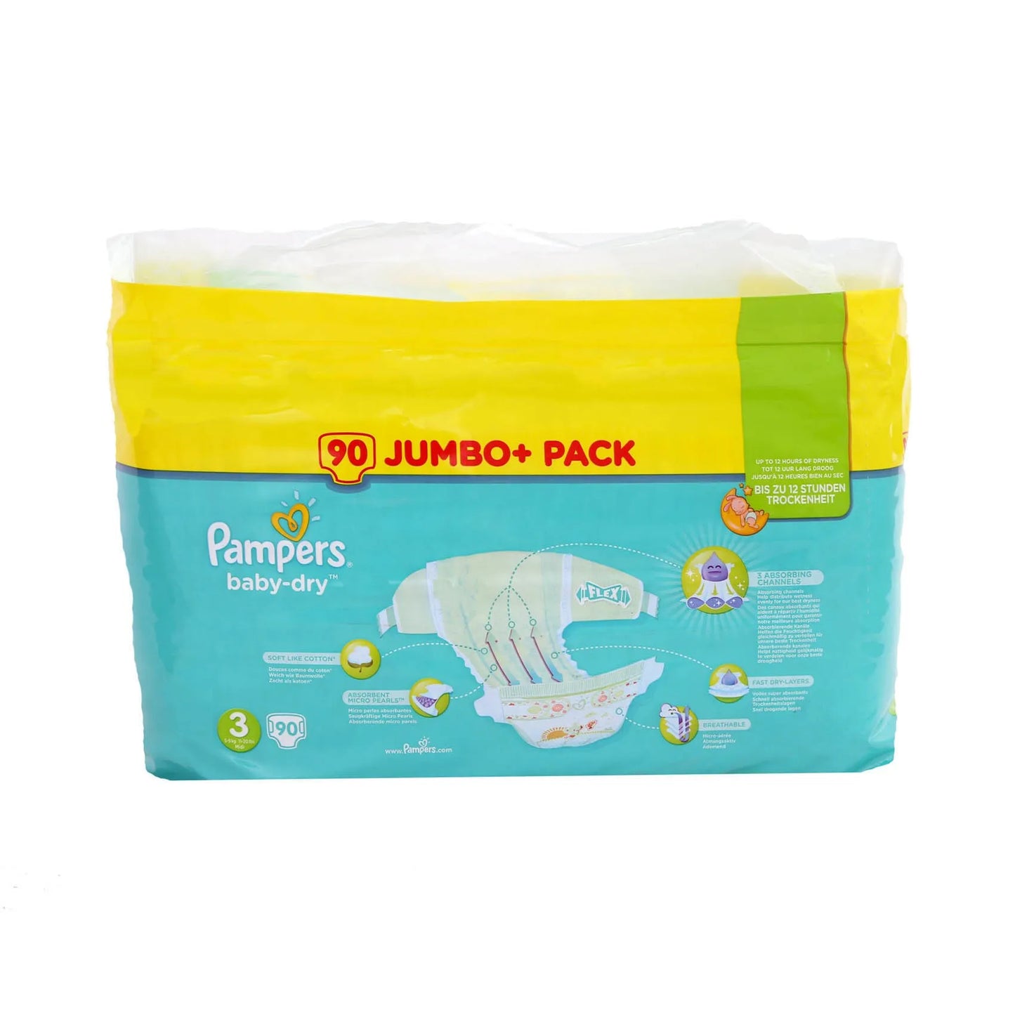 Pampers size 3, 6-10kg 12 Diapers