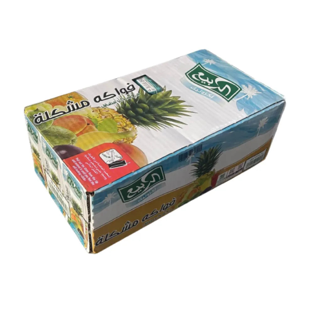 Alrabie Exotic Fruit Cocktail with Added Sugar 185ml x 18 pieces