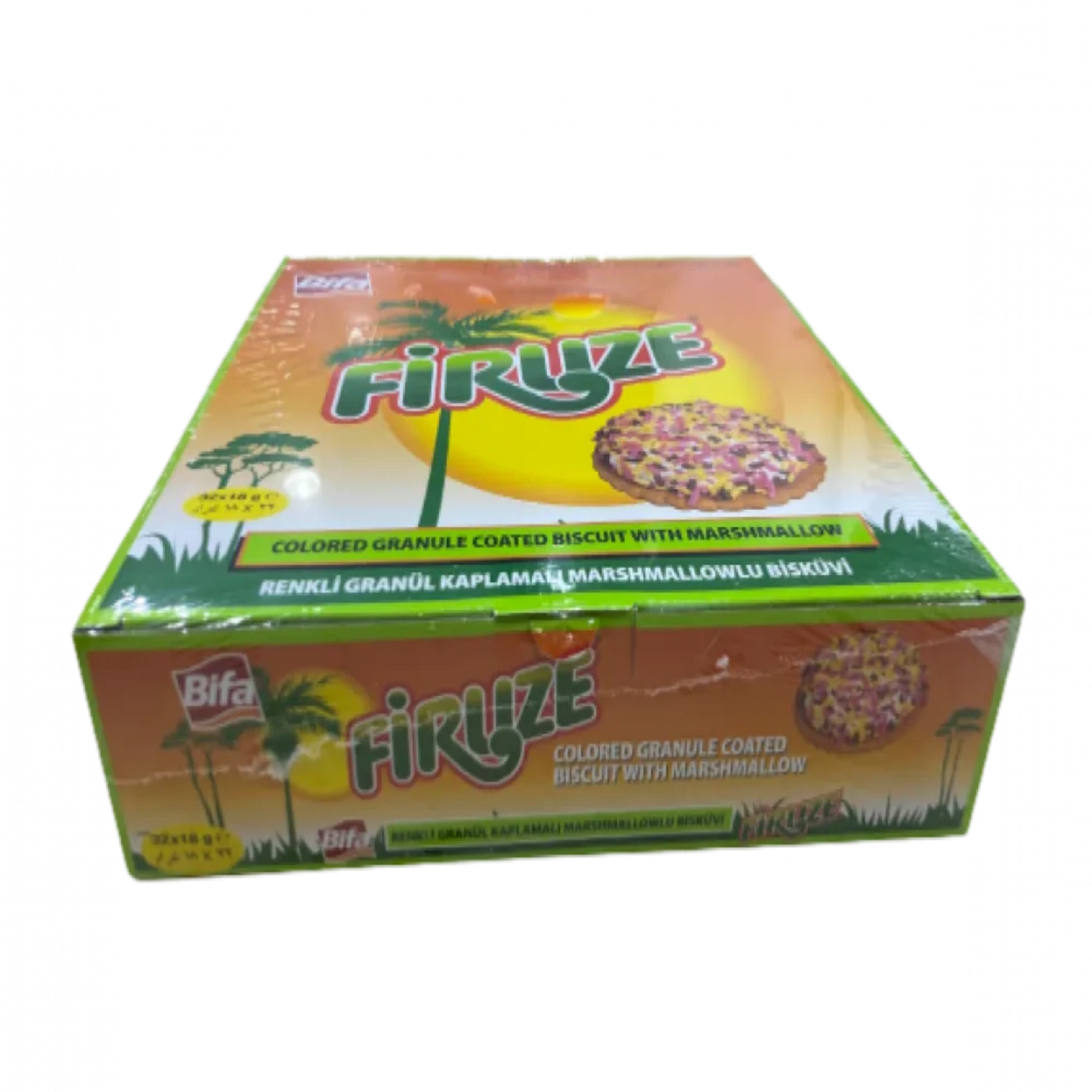 Firuze colored biscuit marshmallow 32×18g