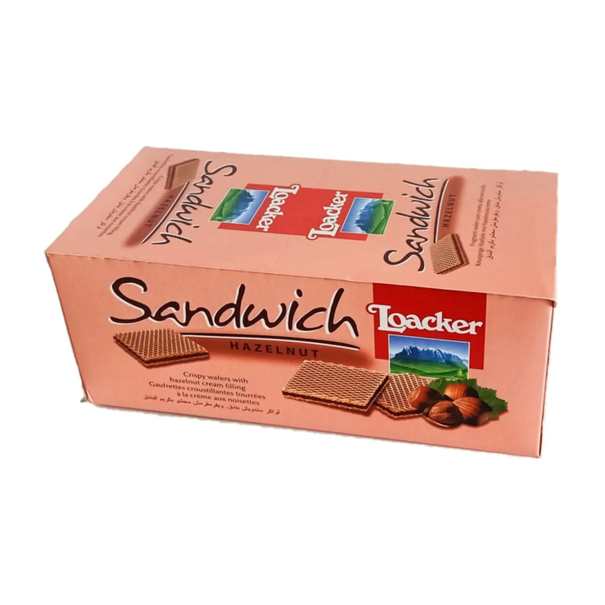 Loacker sandwich hazelnut 25×625g