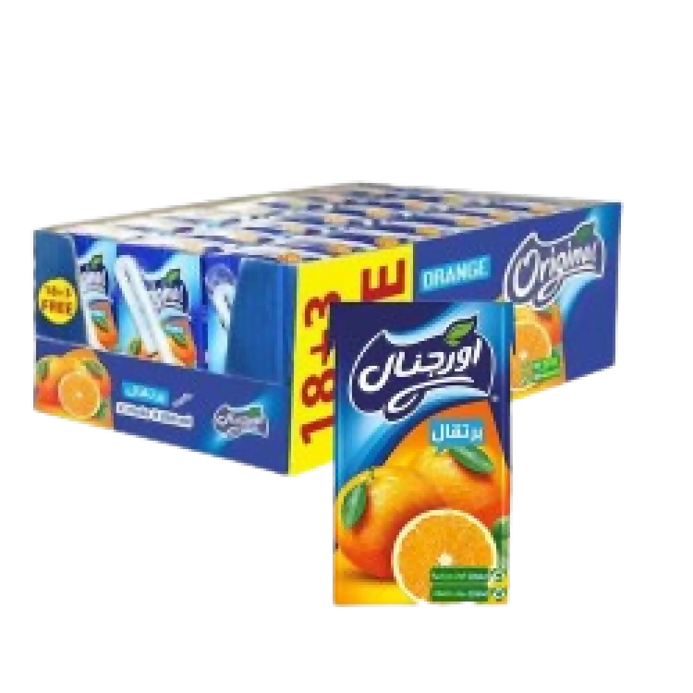 کرتون عصیر برتقال اورجنال 21*125 مل