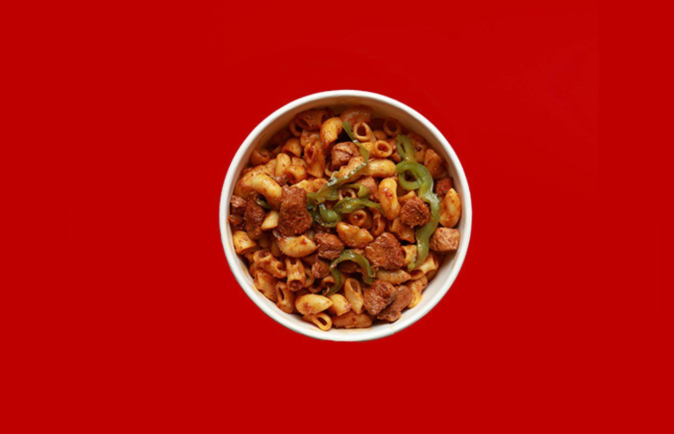 مکرونه دجاج