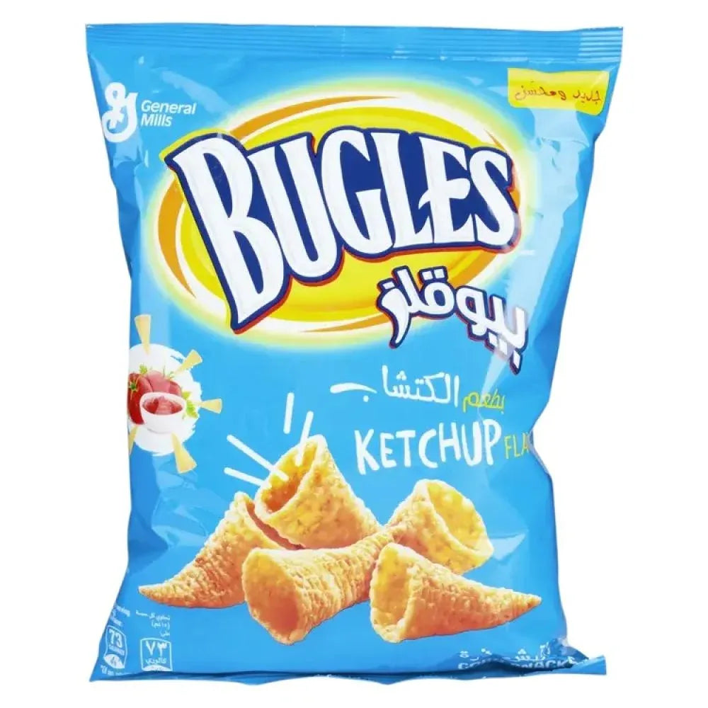 قراقيش بيوقلز بطعم الكتشاب كبير 125 جم