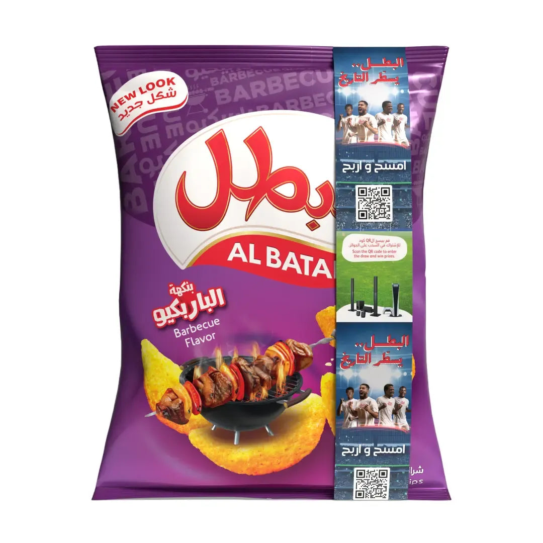 البطل بطاطس الباربكيو  110 جرام