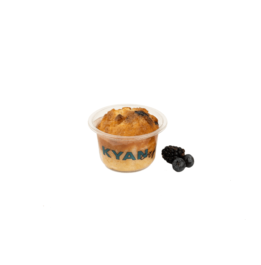 مافن توت  (السعرات الحرارية 320)