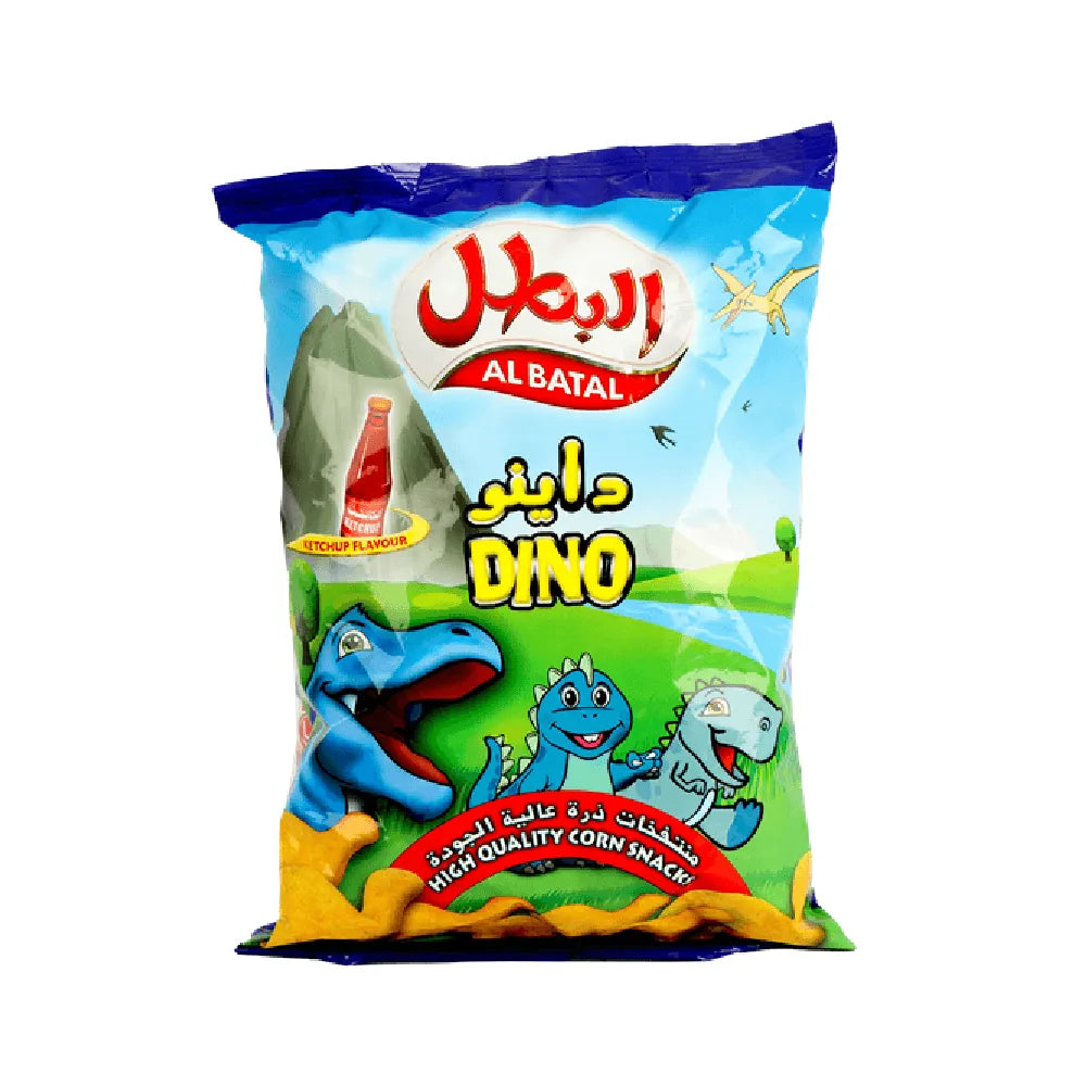 البطل منتفخات الذرة داينو كاتشب 100 جرام
