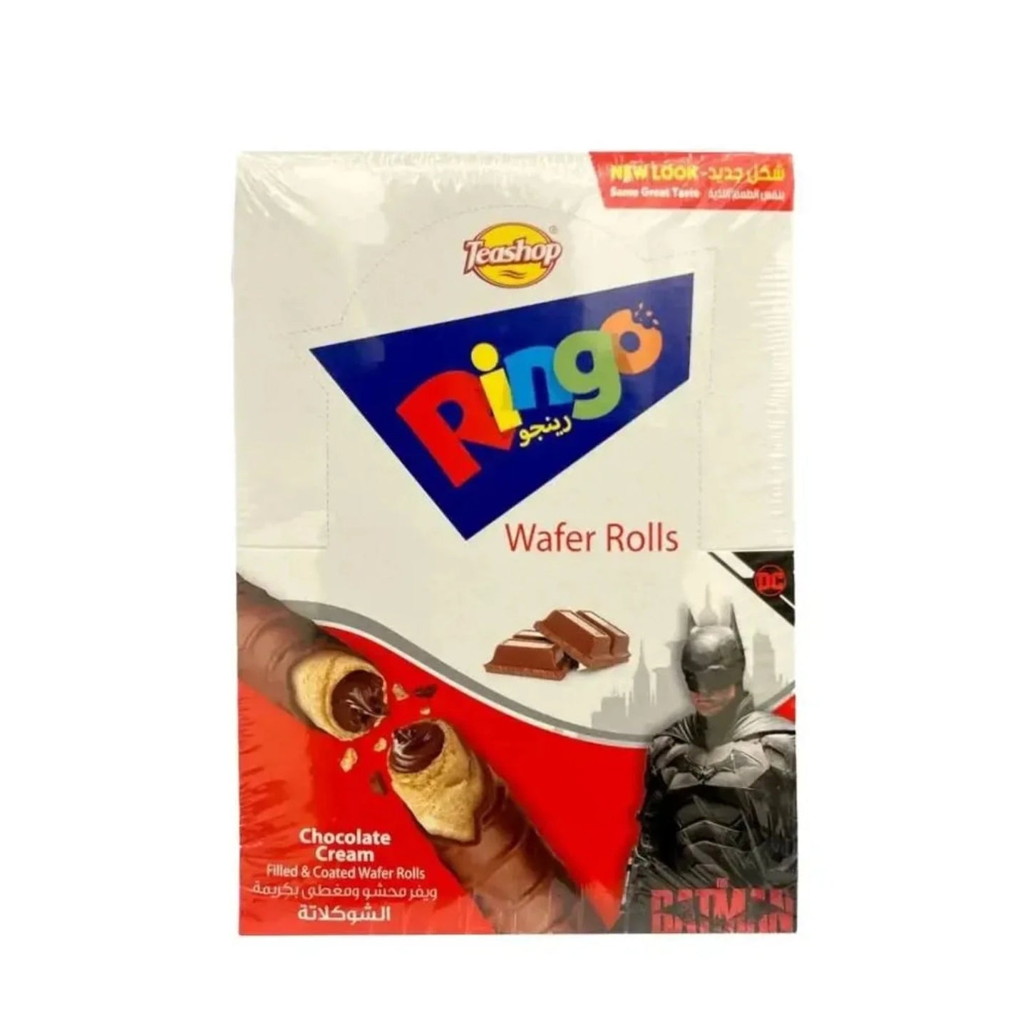 Ringo wafer rolls chocolate cream 12×192g