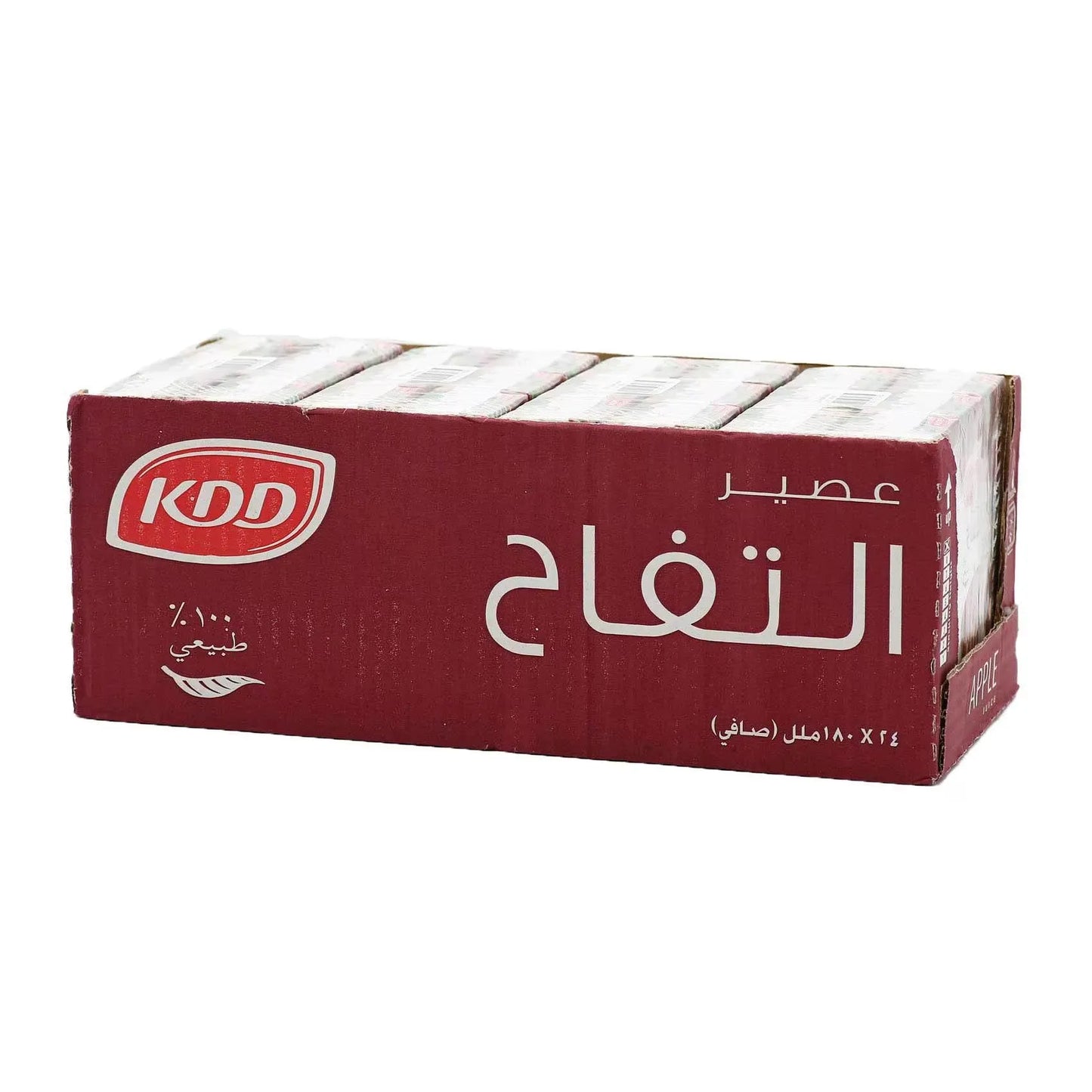 عصير تفاح KDD 180 مل × 24 قطعة
