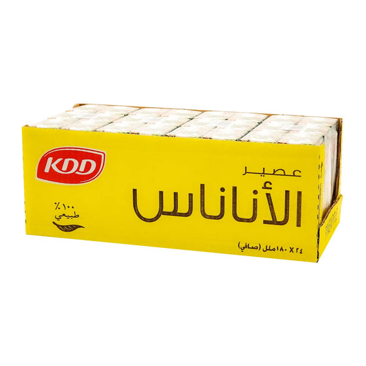 KDD Pineapple Juice 180mlx24
