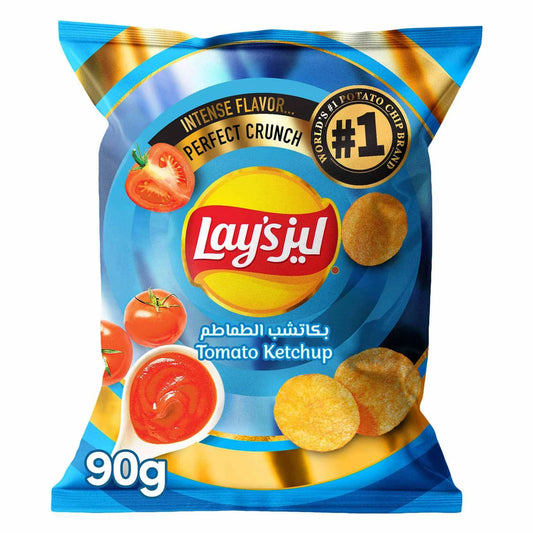 ليز بطاطس بكاتشب الطماطم 90 جرام
