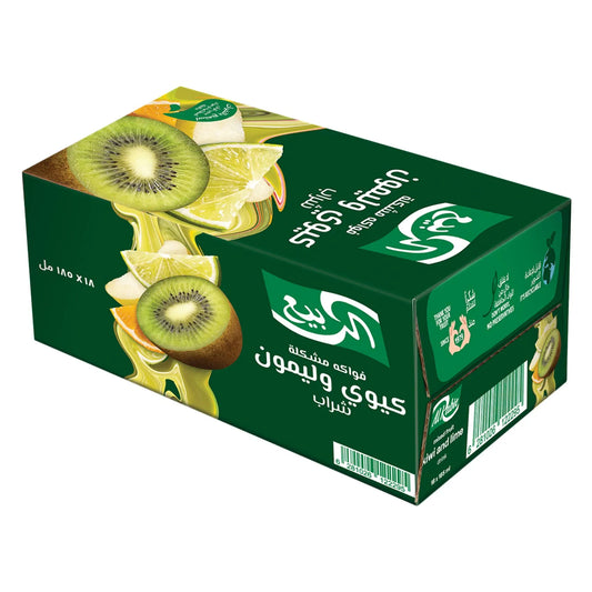 Alrabie Lime & Kiwi Premium 185ml X18
