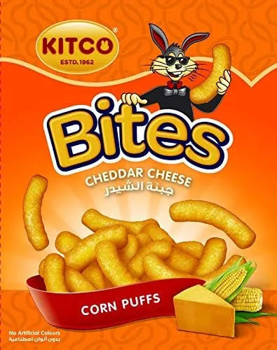 Kitco Bites Corn Puff Cheese-10x90 G