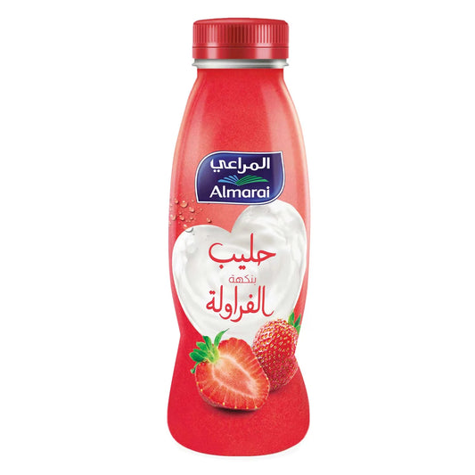 حليب الفراولة من المراعي 360 مل