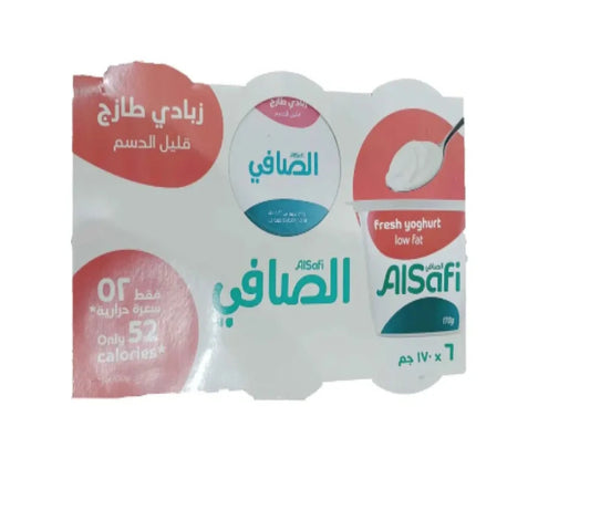 زبادي الصافي قليل الدسم شدة 6حبة