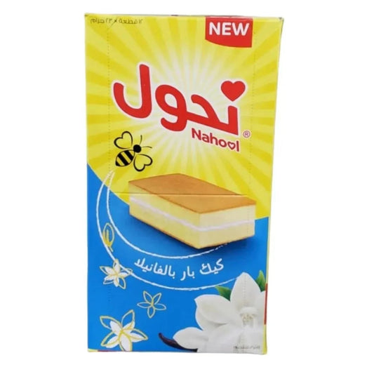 شريط كعكة الفانيليا ناهول 12×23 غرام