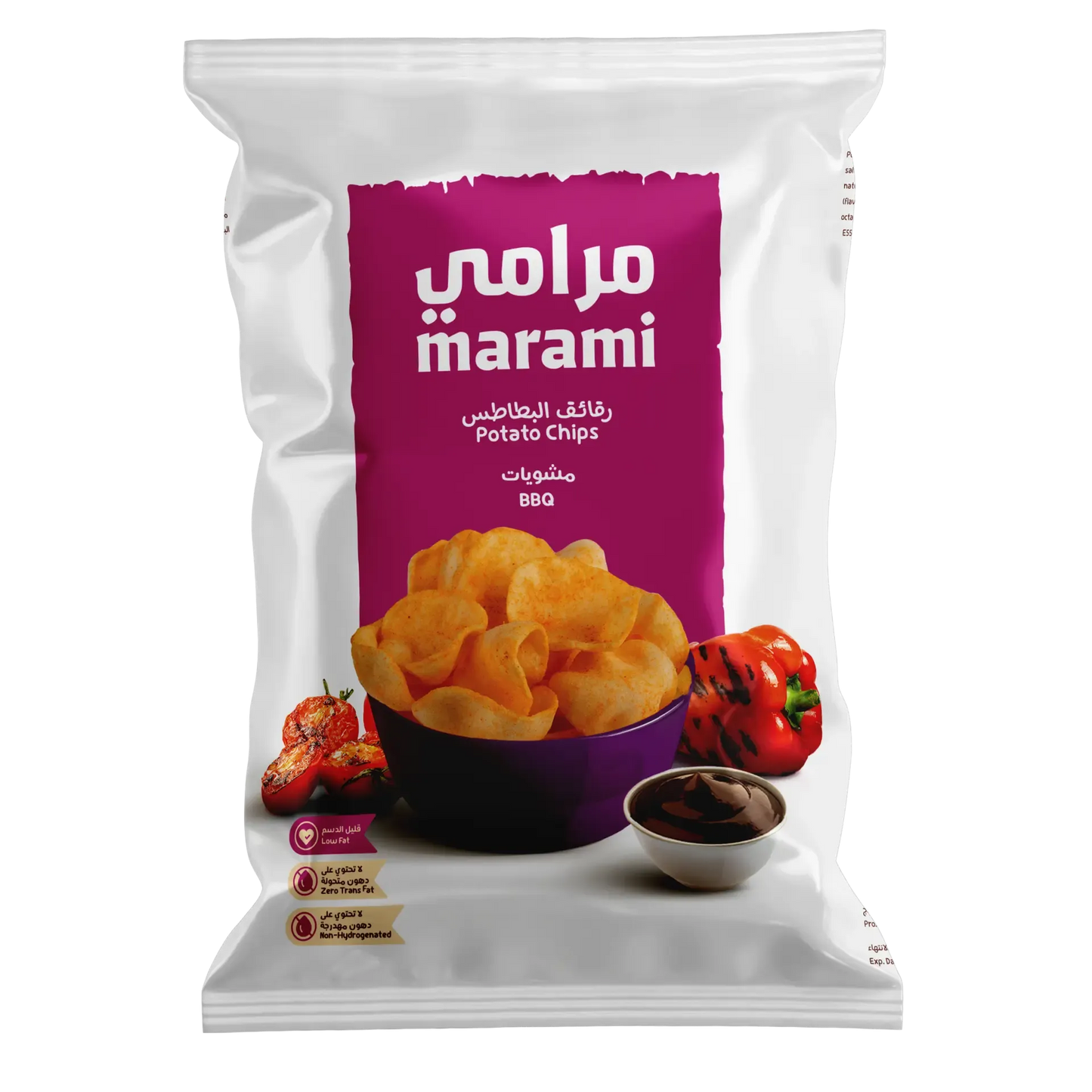 Marami bbq Plain Potato Chips 100 gm