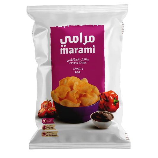 Marami bbq Plain Potato Chips 100 gm