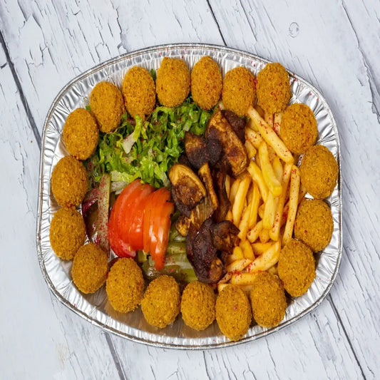 صحن فلال وسط