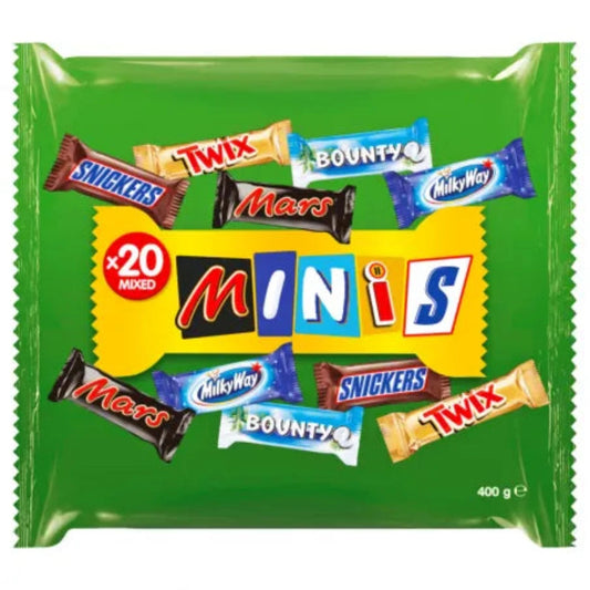 Minis 20×mixed 400g