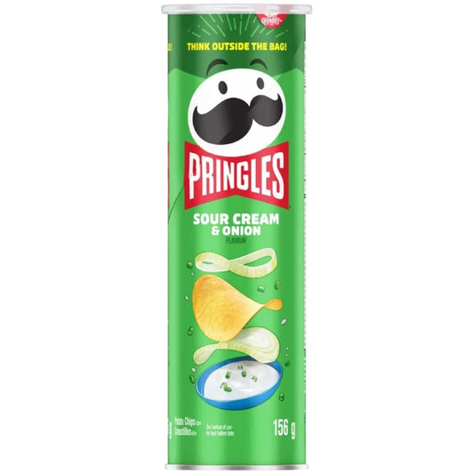 Pringles Soun cream & Onion  165g-40g